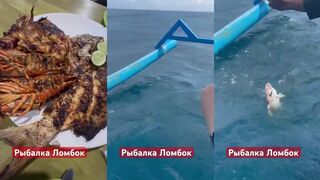 Ломбок, Индонезия. Береговая рыбалка и поиск свалов