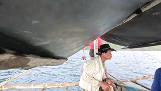 Палаван, Филиппины рыбалка на тихом острове без туристов