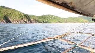 Палаван, Филиппины рыбалка на тихом острове без туристов