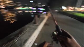 Манильская бухта - ночная рыбалка с берега