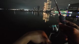 Манильская бухта - ночная рыбалка с берега