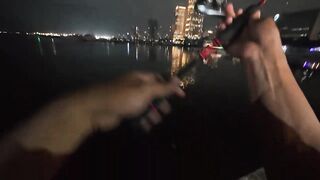 Манильская бухта - ночная рыбалка с берега