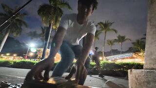 Манильская бухта - ночная рыбалка с берега