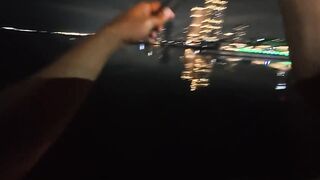 Манильская бухта - ночная рыбалка с берега