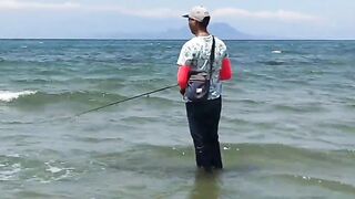 Лобо, Батангас - пляж и береговая рыбалка