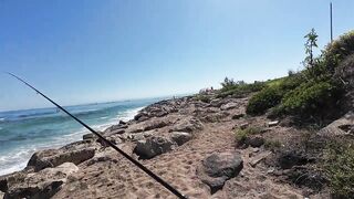 Bat Galim (Бат-Галим), Хайфа - береговая рыбалка и прогулка