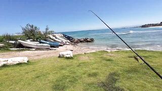 Bat Galim (Бат-Галим), Хайфа - береговая рыбалка и прогулка