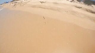 Ашдод, Израиль. Рыбалка с пляжа и кадры под водой