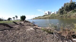 Ашдод, река Лахиш - рыбалка и доступные подходы