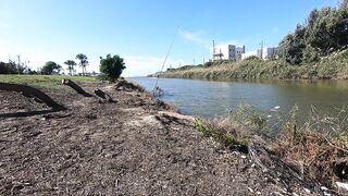 Ашдод, река Лахиш - рыбалка и доступные подходы