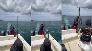 La Romana (Ла-Романа), Доминикана: барракуда с моря