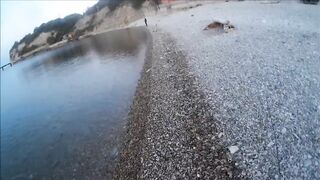 Голубая бухта, Геленджик - рокфиш у берега, 09.2016