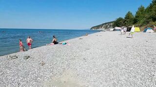 Бухта Инал - дикие пляжи и рыбалка у берега, посёлок Бжид