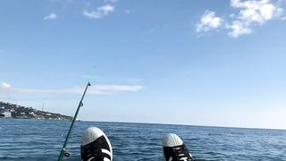 Ялта и Кацивели - луфарь и ставрида у берега, 29.10.21