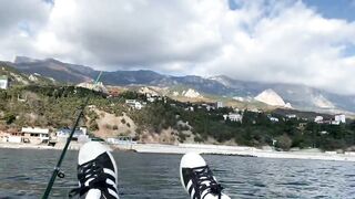 Ялта и Кацивели - луфарь и ставрида у берега, 29.10.21