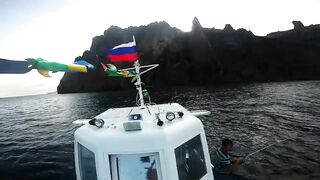 Крым и Коктебель, рыбалка у Золотых Ворот