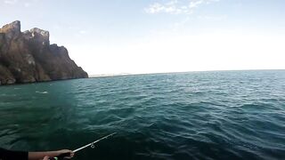 Крым и Коктебель, рыбалка у Золотых Ворот