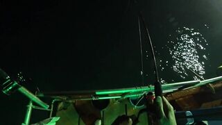 Как поймать трофей в Паттайе - морская рыбалка, ночь по кальмару и рассвет по хищнику