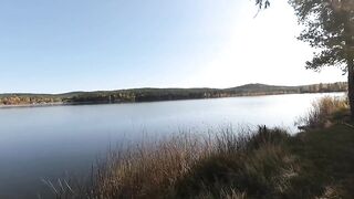 Озеро Калкан, осенний выезд и береговая рыбалка