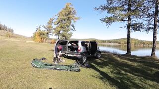 Озеро Калкан, осенний выезд и береговая рыбалка