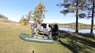 Озеро Калкан, осенний выезд и береговая рыбалка