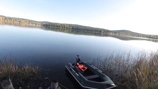 Озеро Калкан, осенний выезд и береговая рыбалка