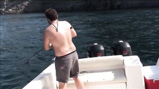 Khasab (Хасаб, Мусандам, Оман), поппинг по GT и кингфишу