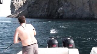 Khasab (Хасаб, Мусандам, Оман), поппинг по GT и кингфишу