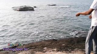 Морская рыбалка: точки у берега и кромки