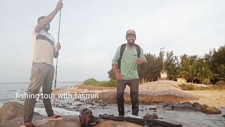 Pasikuda Beach (Пассикуда) ловля на приманки у берега