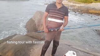 Pasikuda Beach (Пассикуда) ловля на приманки у берега