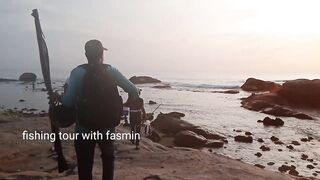 Pasikuda Beach (Пассикуда) ловля на приманки у берега