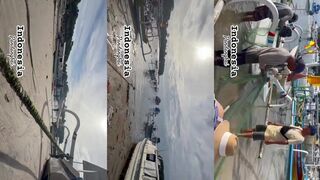 Padangbai (Падангбаи), Bali (Бали) Индонезия береговая рыбалка и риф