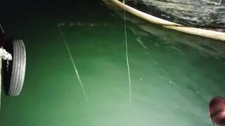 Halong Bay (залив Халонг): ночная ловля кальмара у берега