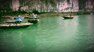 Ha Long (Халонг) рыбацкая деревня 2018 что по береговой рыбалке?