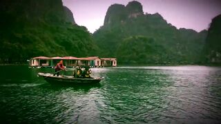 Ha Long (Халонг) рыбацкая деревня 2018 что по береговой рыбалке?