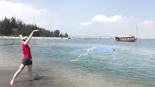 Hoi An (Хойан) - морская рыбалка у берега и точки рядом