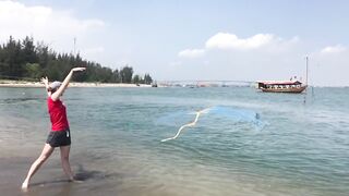 Hoi An (Хойан) - морская рыбалка у берега и точки рядом