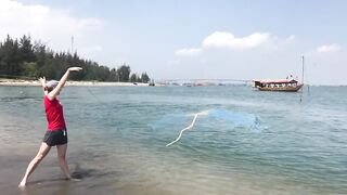 Hoi An (Хойан) - морская рыбалка у берега и точки рядом