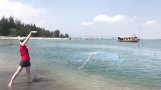 Hoi An (Хойан) - морская рыбалка у берега и точки рядом