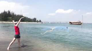 Hoi An (Хойан) - морская рыбалка у берега и точки рядом