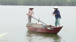 Hoi An (Хойан) речные «монстры» у берега это про что?