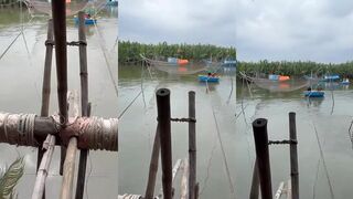 Hoi An (Хойан, Вьетнам), помощь рыбакам и береговая рыбалка