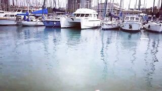 Тель-Авив река Яркон и порты Яффо береговая рыбалка на приманки