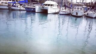 Тель-Авив река Яркон и порты Яффо береговая рыбалка на приманки