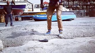 Тель-Авив река Яркон и порты Яффо береговая рыбалка на приманки