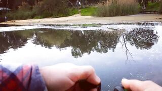 Тель-Авив река Яркон и порты Яффо береговая рыбалка на приманки