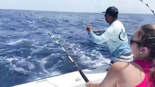 Cozumel (Косумель) офшорная рыбалка на махи и выход из марины