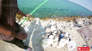 Manama (Манама), Бахрейн. Морская рыбалка у берега.