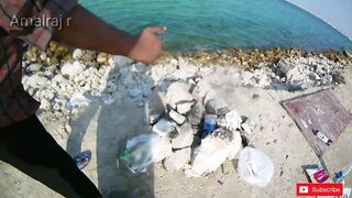 Manama (Манама), Бахрейн. Морская рыбалка у берега.